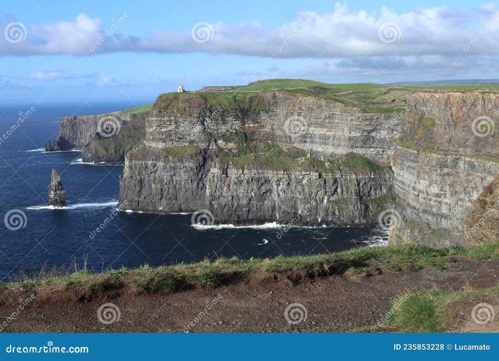 liscannor Ã¢â¬â scorcio delle cliffs of moher dal sentiero sud